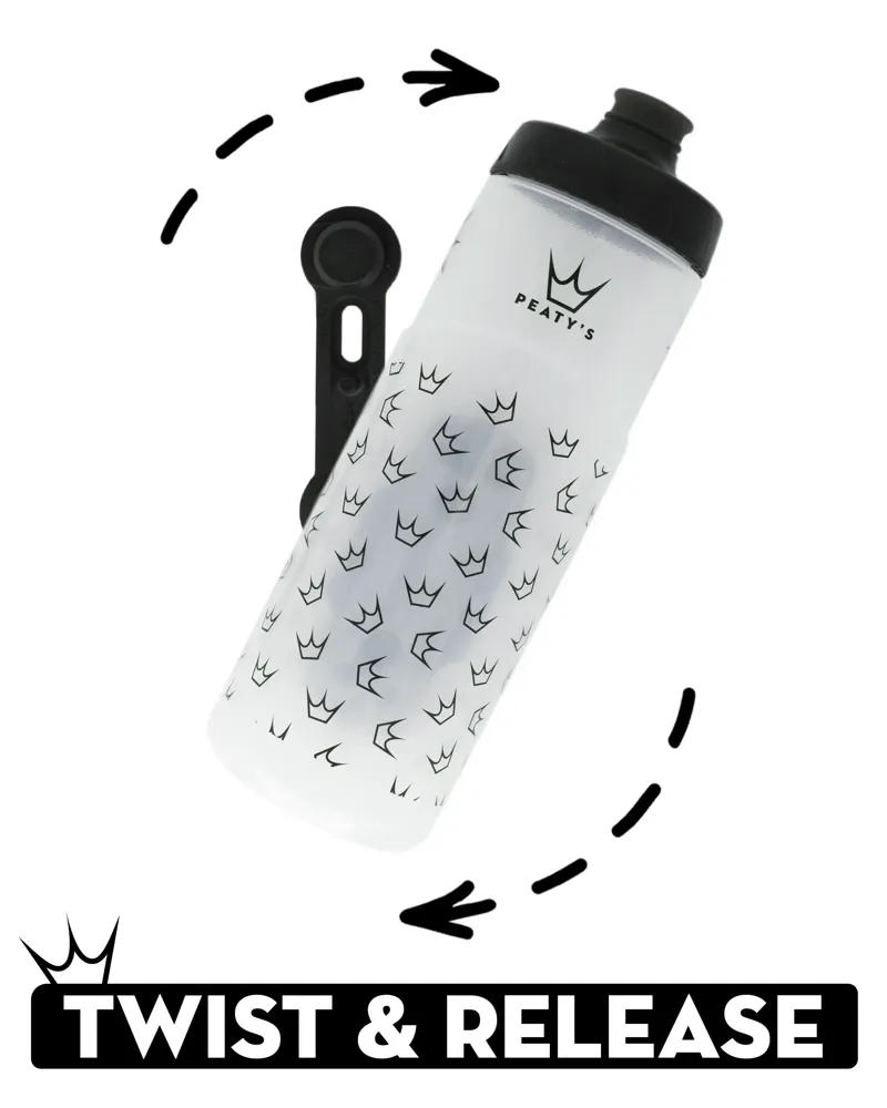 Peatys Fidlock Lockin Bottle Clear Crown - 600ml-1